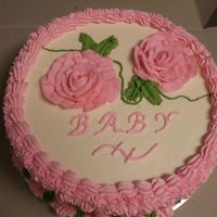 Baby Girl I made this for a neighbor's baby shower. Pink and green were her colors.