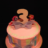 My Little Pony Birthday Cake My client sent me a photo of another cake, someone else had done. She wanted basically the same thing. I changed it a little, but overall I...