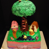 My Little Pet Shop This cake was a blast! The client sent me this photo of a similar design, but honestly it was too much, and I wanted to make the design...