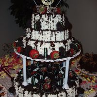 50Th Birthday Party This was for a special friends son's 50th birthday. She loved the cake and so did he.