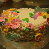 Wilton Course Ii Grand Finale Cake I recently finished course II. I omitted the top and bottom ropeborders because it really would have been WAY too much icing.I should have...