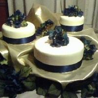 Navy And Ivory Wedding 