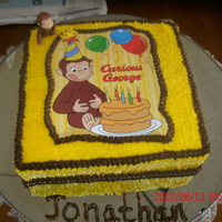 Bizcocho De Curious George BIZCOCHO DE JONATHAN