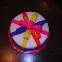 First Cake This is the first cake I ever made. I used fondant from Wilton. Does anyone know how long you should let it sit to harden? A lot of my...