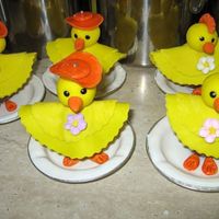 Easter Chicks Made them using Lyndseyb52 picture and instructions. Thanks, Lyndsey! They came out ok, considering that I didn't have much time....