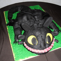 Tothlees Tothless from How to train your Dragon the movie.All cake
