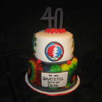 Grateful Dead Cake 