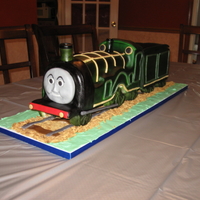 Emily The Engine My son's 4th birthday cake - we actually made her steam - the kids loved it.