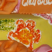 Close Up Of Brush Embroidery 