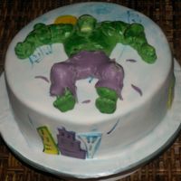 Hulk Made for a 4 yr old's birthday