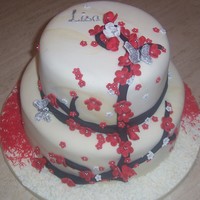 Lisa's Cake Birthday cake for a very dear friend.