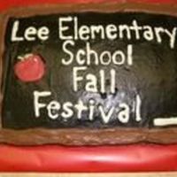 Chalkboard For my niece's school fundraiser