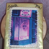 Cake For Bank, Thank You. Just a cake for my local bank branch for all the help they gave me..