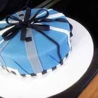 Modern Cake Original design. Modern birthday cake. Fondant.