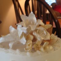 Gumpaste Flowers 50th wedding anniversary
