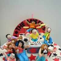 The Misfits A birthday cake for the main single cum anniversary cake of the band called The Misfits. A presentation of the entire band with the drummer...