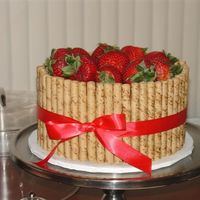 Chocolate Fanatic! This cake was really fun to do. I love to experiment with more gourmet type cakes. The cake is chocolate with chocolate buttercream icing....