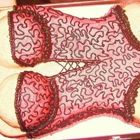 Bachlorette Cake This is the second cake I have ever tried. Got the idea for it here from CC. It is a chocolate cake with raspberry filling. The frosting is...