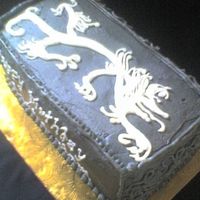 Chinese Dragon Birthday Cake For two little martial artist brothers.