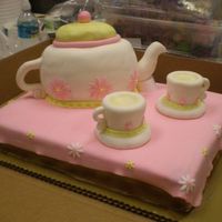 P8110187.jpg First Teapot cake! everything vanilla cake and fondant details!