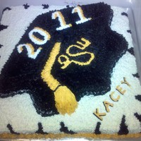 Graduation Cap Cake I made this cake for a friend's daughter graduating from OSU this year.