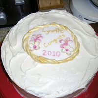 Impromptu Cake I made this cake for a friend at work who won a buckle roping this past weekend! The plaque, made of fondant, resembles the buckle on a...