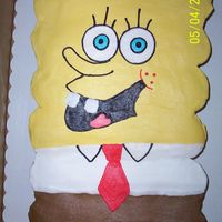 Sponge Bob This Sponge Bob is made out of cupcakes. This was the first time I did a cupcake cake.