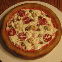 Pizza Deep dish pizza. Fun to make!