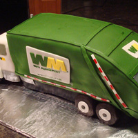 Garbage Truck Cake Garbage Truck Cake