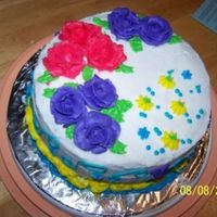 Final Class Cake I borrowed this design from someone on cc but changed the colors and some of the decor-thanks for the design idea