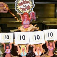 Fondant Sugar Babes I made the girls while my daughter (pastrypuff) was in Switzerland for my brothers 40th BDay cake so they had time to harden & dry....