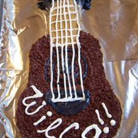 Wilco Cake My new guitar pan came in the mail today and I have tickets to a Wilco concert this evening so I took it as a sign that I MUST make a...
