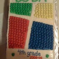End Of 4Th Grade This was my first time putting the cookie layer in a cake. I went a little crazy - three cake layers and two cookies - turned out 6"...