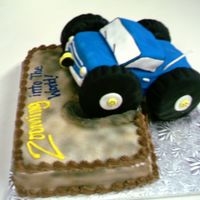 4 X 4 Truck I made this cake for a couple in our church, as their baby shower cake. The nursery was done in 4x4's. Fun to make.