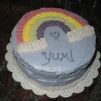 Wilton 1 First Cake I use all natural colors made by India Tree. This was my first class cake ever.