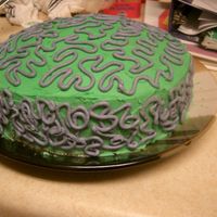 Untitled I had some leftover cake and extra icing, so I figured I'd throw them together. I got what resulted in something that reminds me of a...