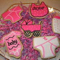Baby Girl Cookies Inspired by antonia, love her work!