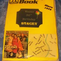 Yellow Book This cake was for a customer's daughter who just got a job working for "yellow book". I put on things that she liked - her...