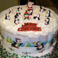 Our Christmas Cake (2006) I always make several cakes at Christmas and this was our one