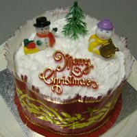 Christmas Cake For Margaret(2006) Margo is an elderly lady that my father cares for and she lives alone so I always make her a small Christmas cake so she knows how special...