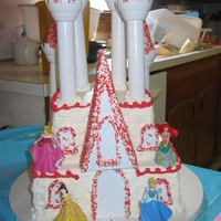 Princess Castle Cake 