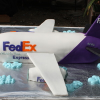 Fedex Airplane Made for a FedEx picnic in Anchorage. MMF with corrugated cardboard BCF covered wings and tail/stabilizers. Engines were cake as was the...