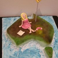 Australian Citizenship Cake was for a friends Australian citizenship ceremony.