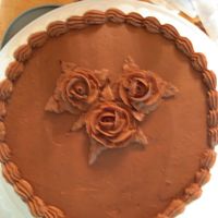 For A Friend This was my first chocolate cake. It turned out pretty well. It was made for a friend's birthday.