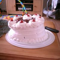Black Forrest Cake Flop This is a black forrest cake I made for my Mom this past Mother's Day. As you can see, one side fell. But it still tasted great, so I...