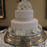 First Wedding Cake This is my first wedding cake! Made for my cousin.