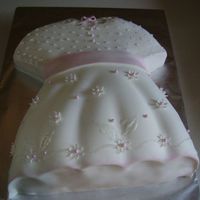 Baby Shower Trying new technique of sculpting in fondant rather than the cake itself. For future DIL's friend expecting first child.