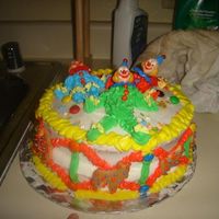 Clown Cake Final cake we did in my class!