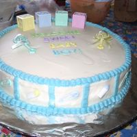 Boy Baby Shower Cake 