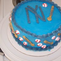 Go Yankees!! I was just making a cake for practice, and my son suggested a Yankee's cake because he said the team needed the encouragement! GO...
